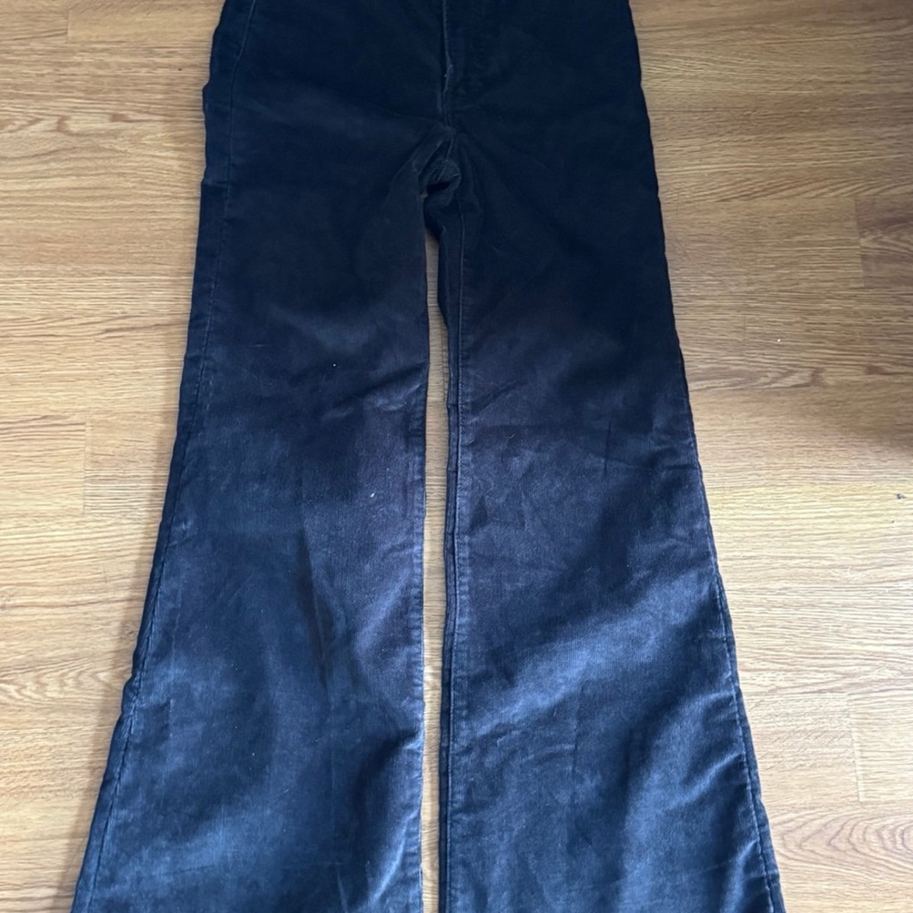 Levi's Black Ribcage Bell Pants